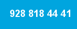 928 818 44 41 928 818 44 41